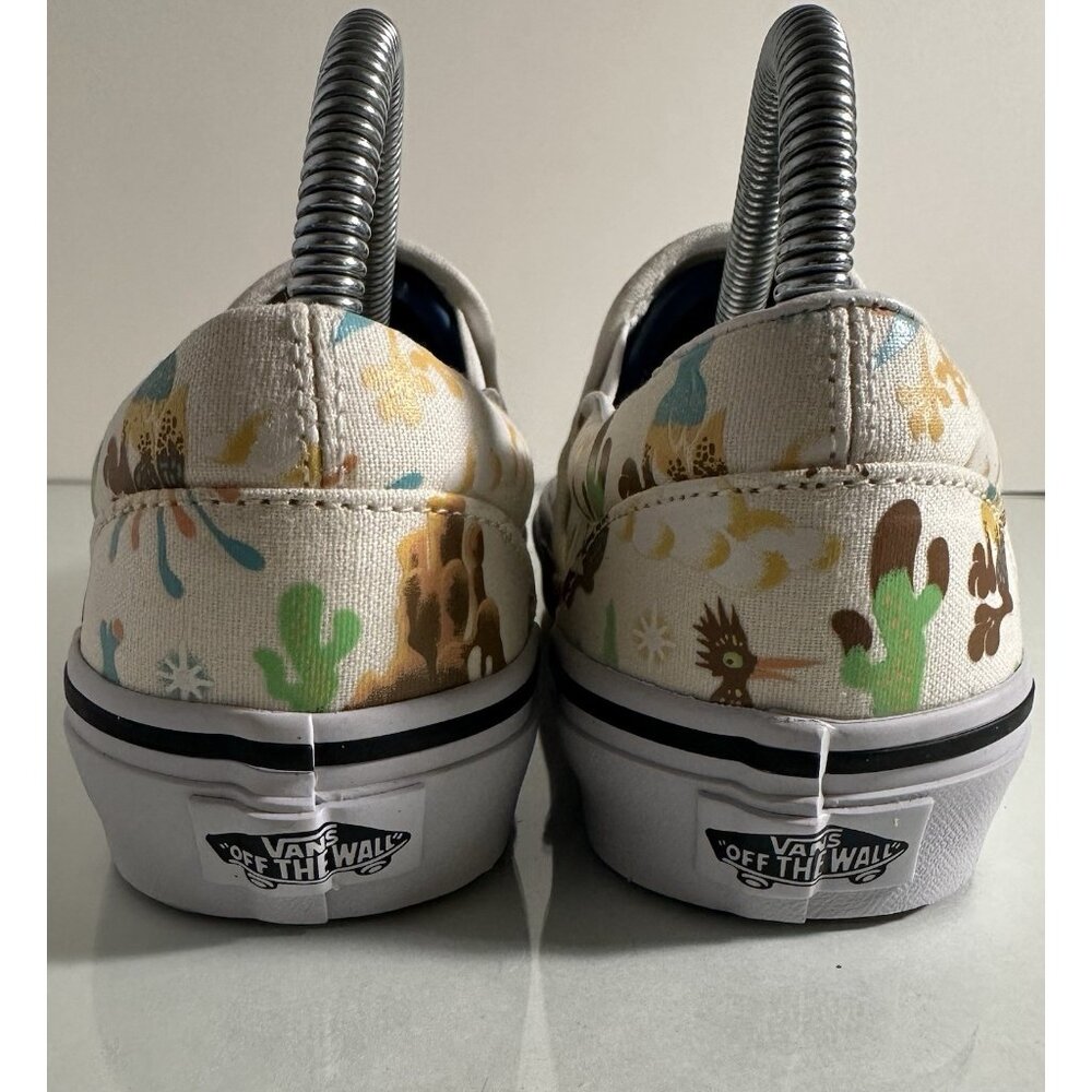 Vans Classic Slip On Get Outdoors Marshmallow Canvas Womens 8 Men’s 6.5 - Picture 4 of 6